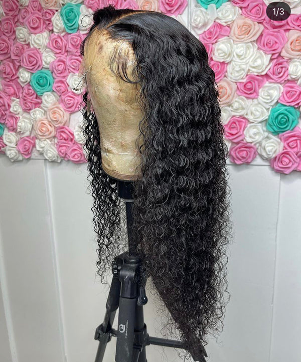 Italian Curly 13x4 Transparent Wigs